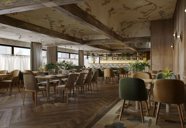 Остерия Марио на Бутырской / Osteria Mario Банкетный зал  - фото 4
