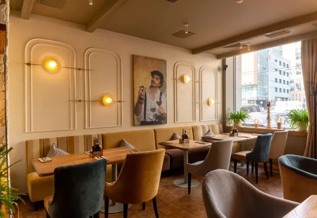 Остерия Марио на Бутырской / Osteria Mario Основной зал - фото 15