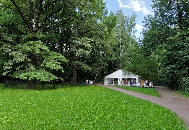 Усадьба Кусково Шатер за Голландским домиком   - фото 1