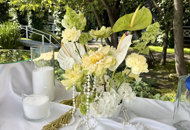 Студия свадебной флористики Flamor Wedding | Анна и Артем 08.08.2026 Морская тематика