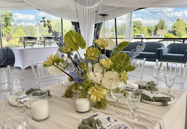 Студия свадебной флористики Flamor Wedding | Анна и Артем 08.08.2026 Морская тематика - фото 52