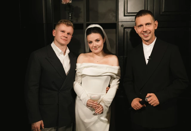 Ведущий Виктор Зуйков | Камерная свадьба в Сезонах на Фонтанке - фото 90