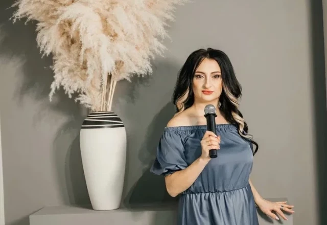 Ведущая Анастасия Демитрияди, свадьба: Свадьба
