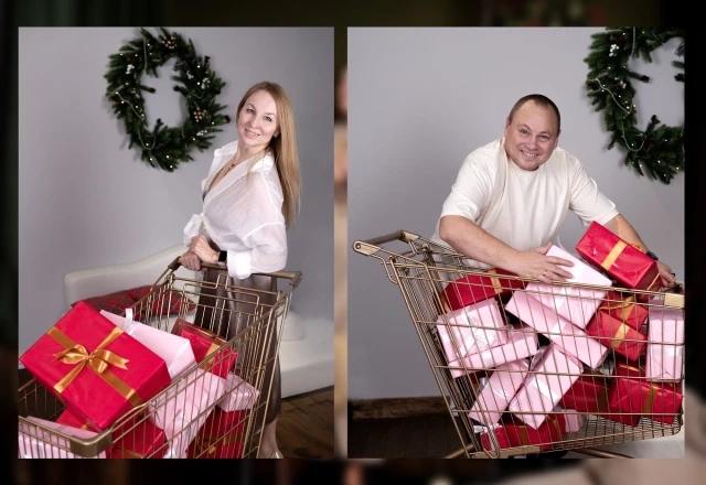 Фотограф Татьяна Перевалова, свадьба: Новогодняя фотосъемка
