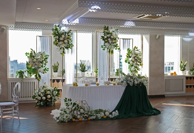 Sat Decor, свадьба: Оформление свадебного зала