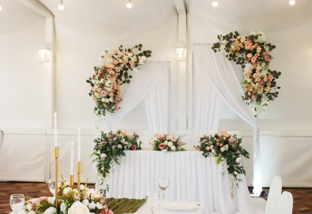 Sat Decor, свадьба: Оформление свадебного зала