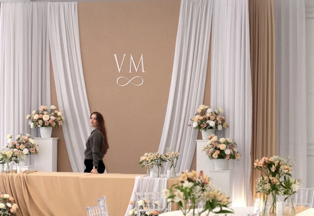 Sat Decor, свадьба: Оформление свадебного зала