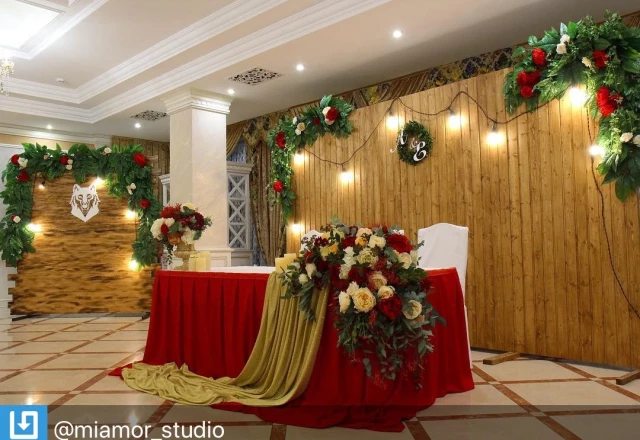 Mi Amor Studio, свадьба: Оформление свадебного зала