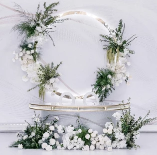 ALLURE flowers&decor, свадьба: Оформление свадебного зала