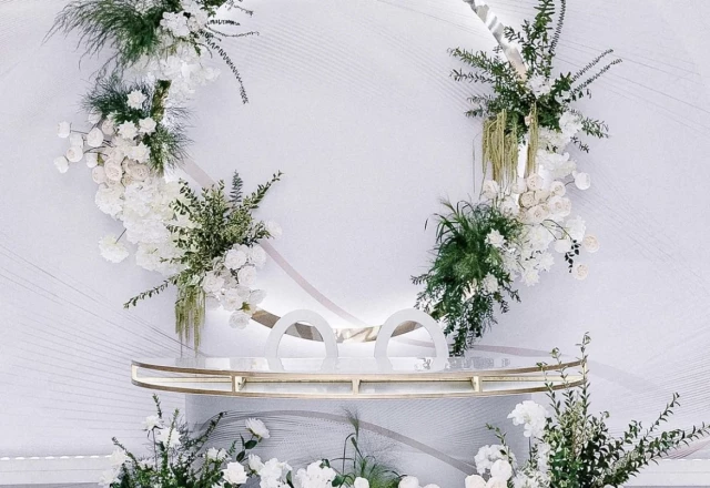 ALLURE flowers&decor, свадьба: Оформление свадебного зала