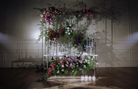 ALLURE flowers&decor, свадьба: Оформление свадебного зала