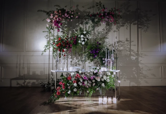 ALLURE flowers&decor, свадьба: Оформление свадебного зала