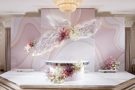 ALLURE flowers&decor, свадьба: Оформление свадебного зала