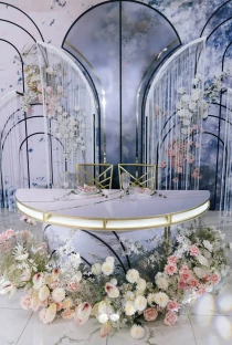 ALLURE flowers&decor, свадьба: Оформление свадебного зала