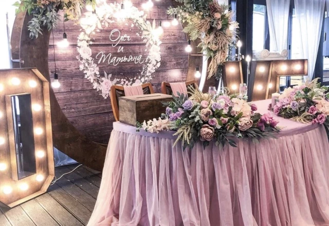 Decor magiC, свадьба: Оформление свадебного зала