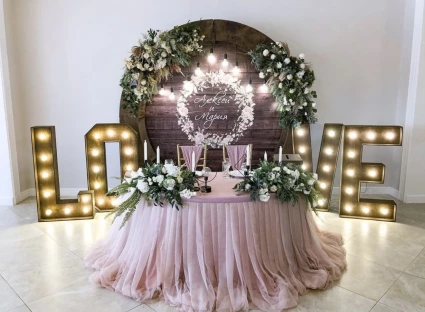 Decor magiC, свадьба: Оформление свадебного зала