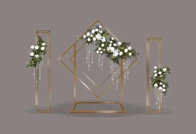 A&B Decor, свадьба: Оформление выездной регистрации
