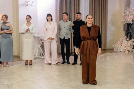 Ведущая Ксения Вавилова, свадьба: Свадьба