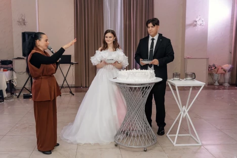 Ведущая Ксения Вавилова, свадьба: Свадьба