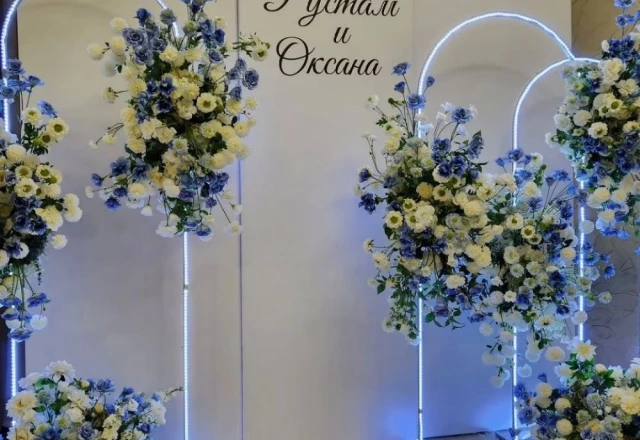 Decor KV Wedding Flora, свадьба: Оформление свадебного зала