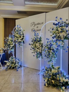 Decor KV Wedding Flora, свадьба: Оформление свадебного зала