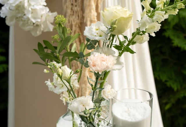 Студия декора и флористики Евгения Сард Дизайн | Evgenia Sard Design | Никита & Полина. Cream & green wedding decor