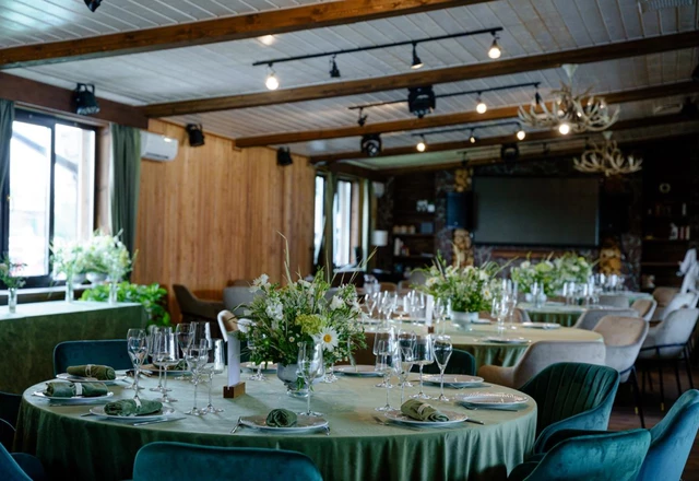 Хорсека Резорт / Horseka Resort Зал «Кантри» с выходом на террасу - фото 2