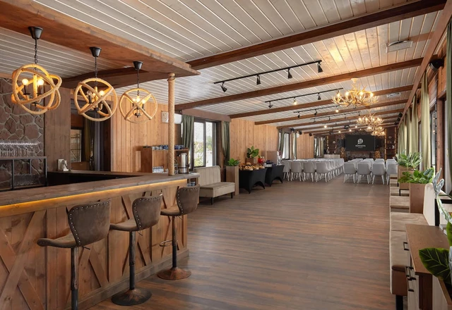 Хорсека Резорт / Horseka Resort Зал «Кантри» с выходом на террасу - фото 6