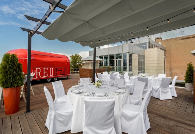 Рэд Старс Отель / Red Stars Hotel Event-пространство Red Roof на крыше отеля  - фото 6