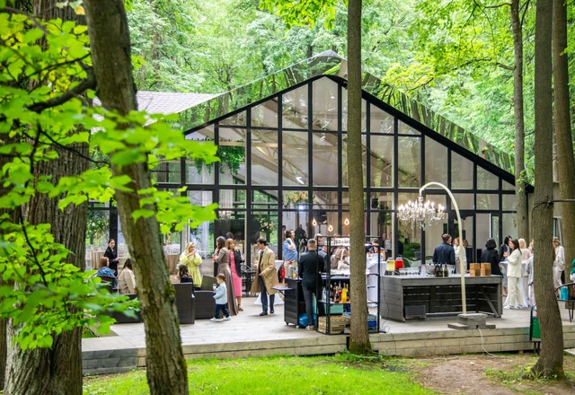 ЛЕС Event House / ЛЕС Ивент Хаус Панорамная веранда - фото 8