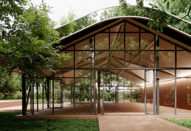 ЛЕС Event House / ЛЕС Ивент Хаус Панорамная веранда - фото 5