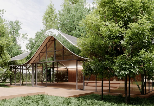 ЛЕС Event House / ЛЕС Ивент Хаус Панорамная веранда - фото 3