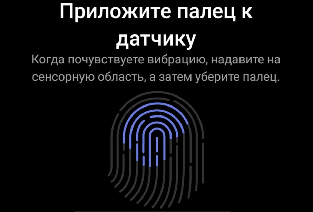 Отпечаток пальца биометрия