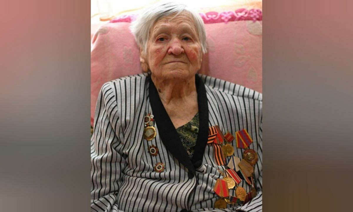 Ветеран Великой Отечественной войны Вера Метальникова