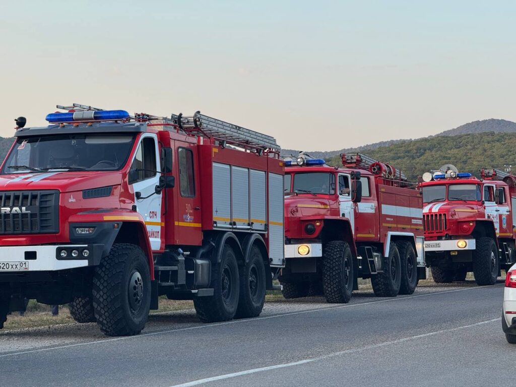 Более 300 человек, самолет и вертолет не могут пока справиться с лесным пожаром в Геленджике