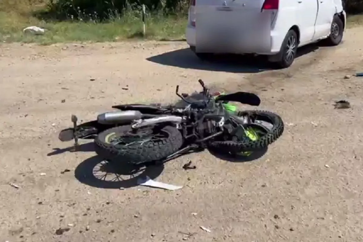 Стоп-кадр из видео: t.me/gibdd123region