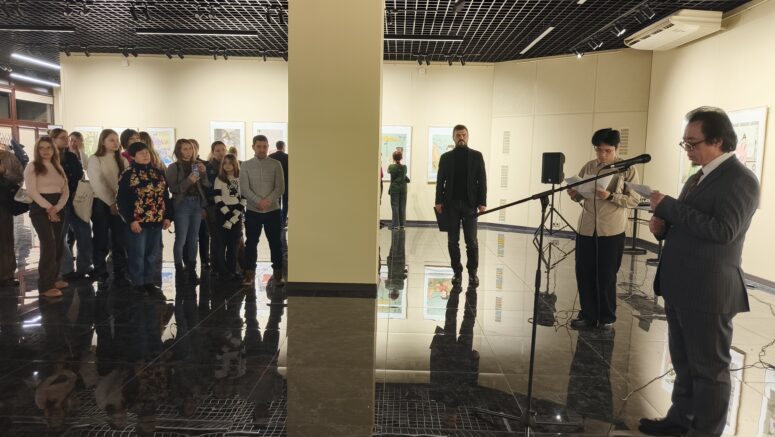 Открытие выставки художника Сун Кэ в Краснодаре