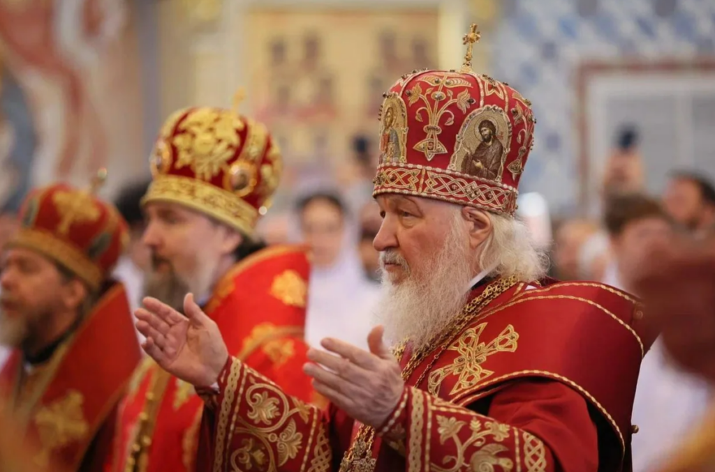 Патриарх Кирилл освятил новый храм в станице Динской Краснодарского края