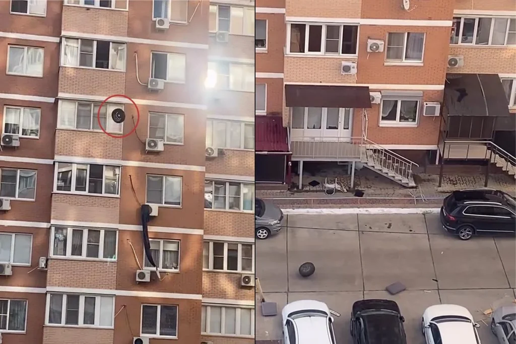 Апокалипсис в КМР: краснодарец швырял с балкона всё, что попалось под руку