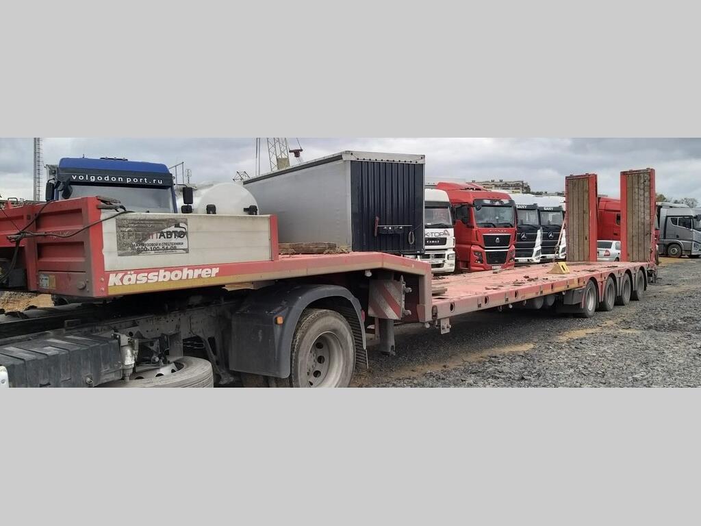 LOWBED; специализированный, для перевозки крупногабаритных и тяжеловесных грузов