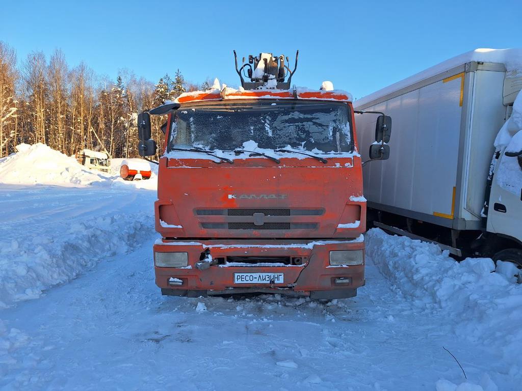 659004; специальный, самосвал с КМУ