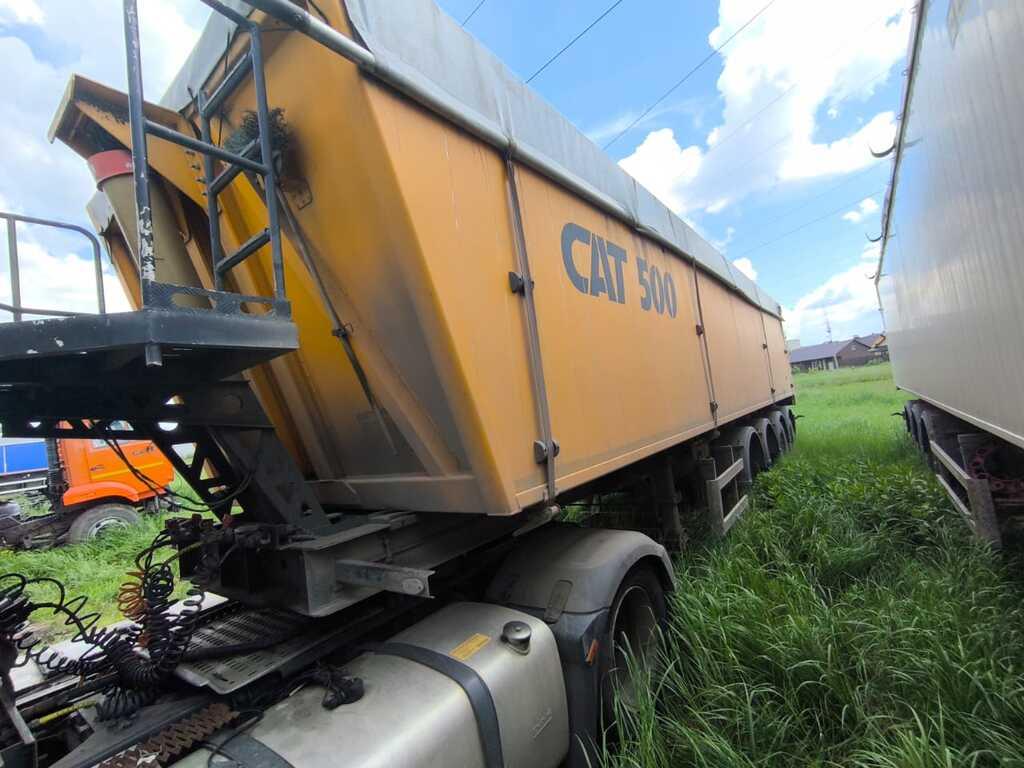 специализированный, полуприцеп - самосвал CAT