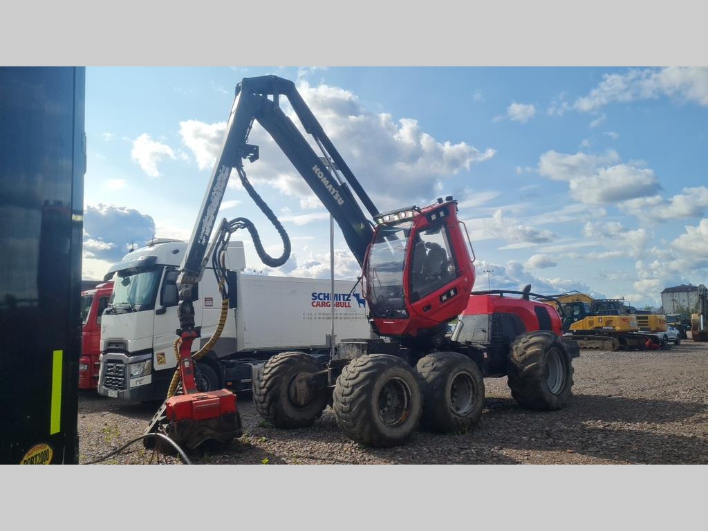 KOMATSU, 931 6WD Харвестер