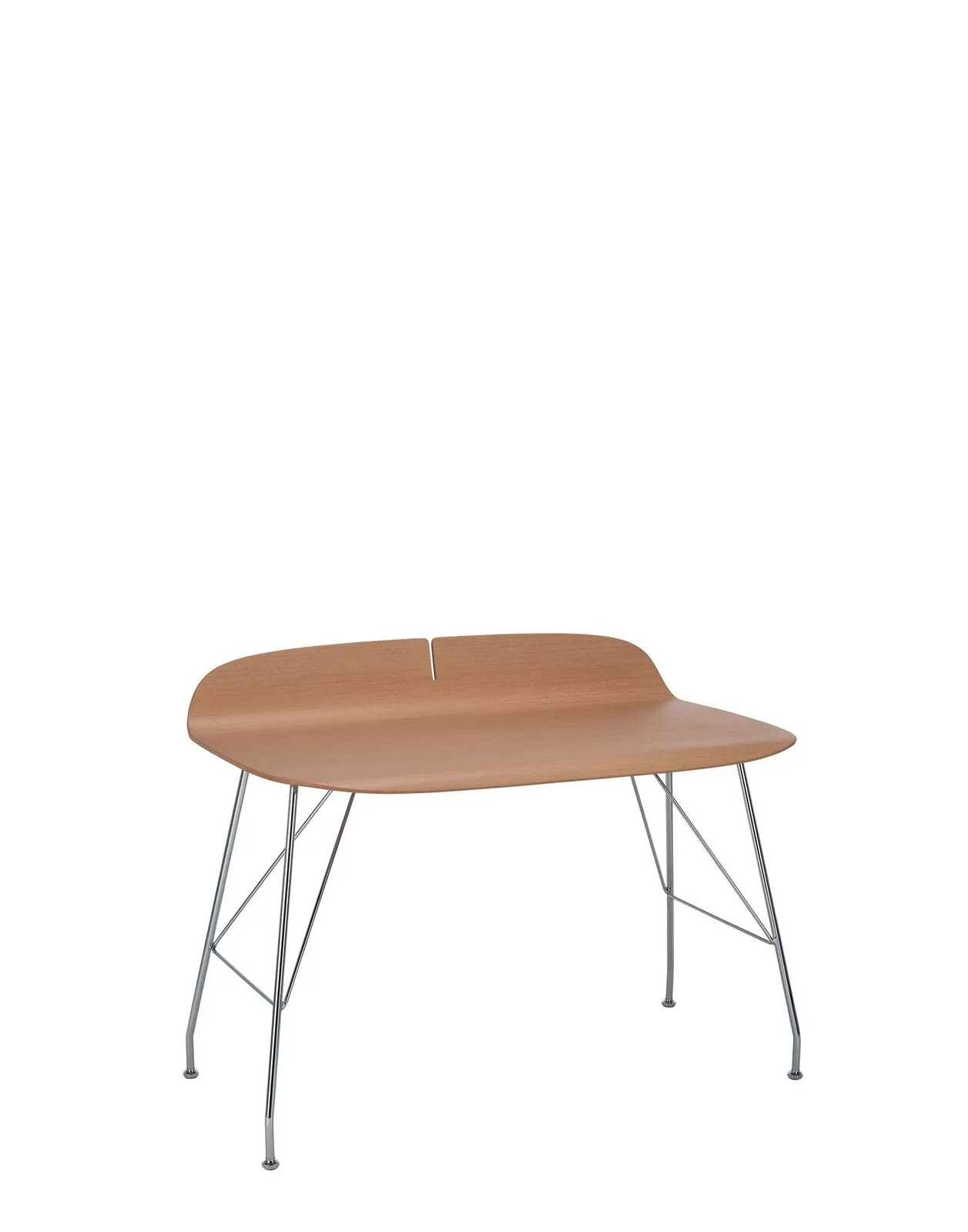 Стол письменный Earl of Wood (светлое дерево/хром) Kartell, арт. 4927/CC — изображение товара 2