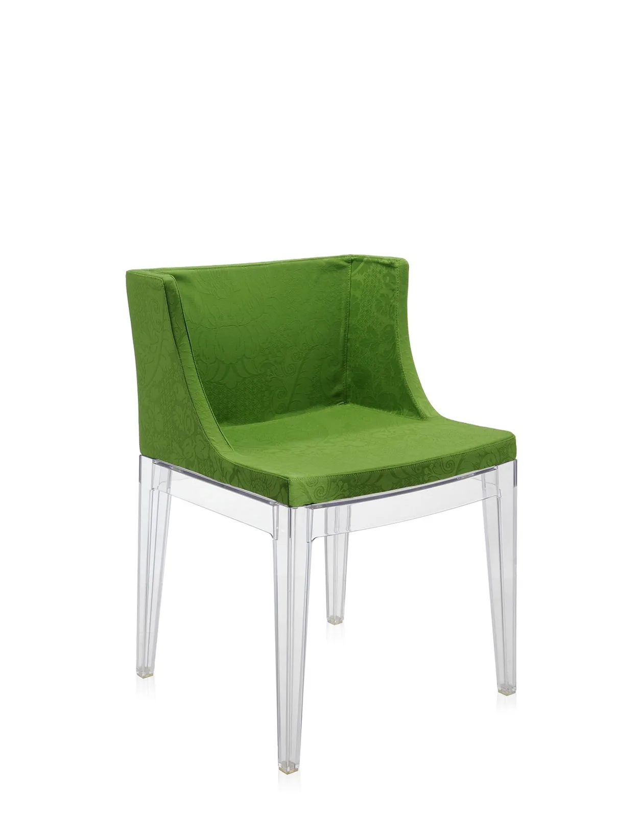 Кресло Mademoiselle (кристалл/зеленое) в ткани Moschino Kartell, арт. 4895/DV — изображение товара 2