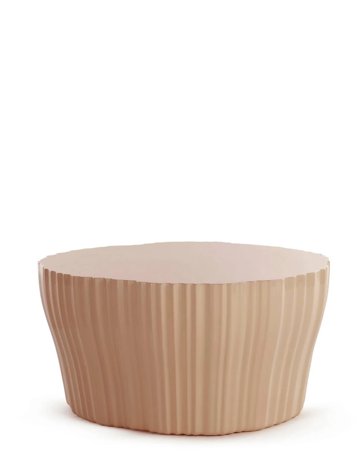 Стол журнальный Corteza (пудрово-розовый) высота 36см Kartell, арт. 5224/CI — изображение товара 1