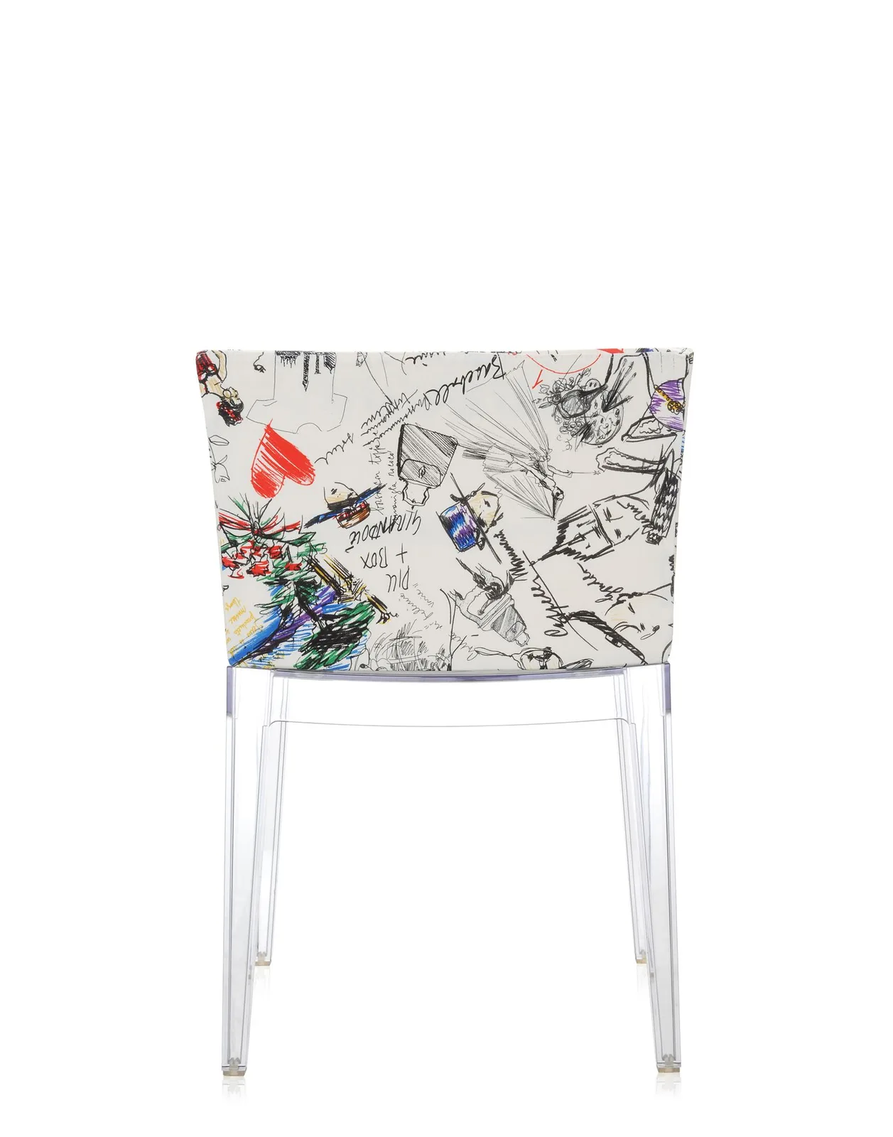 Кресло Mademoiselle (кристалл/бежевое) в ткани Moschino Kartell, арт. 4895/FM — изображение товара 4