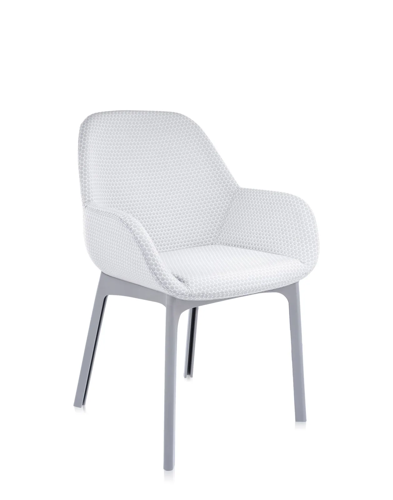 Кресло Clap (серое) тисненая ткань Kartell, арт. 4182/G3 — изображение товара 2