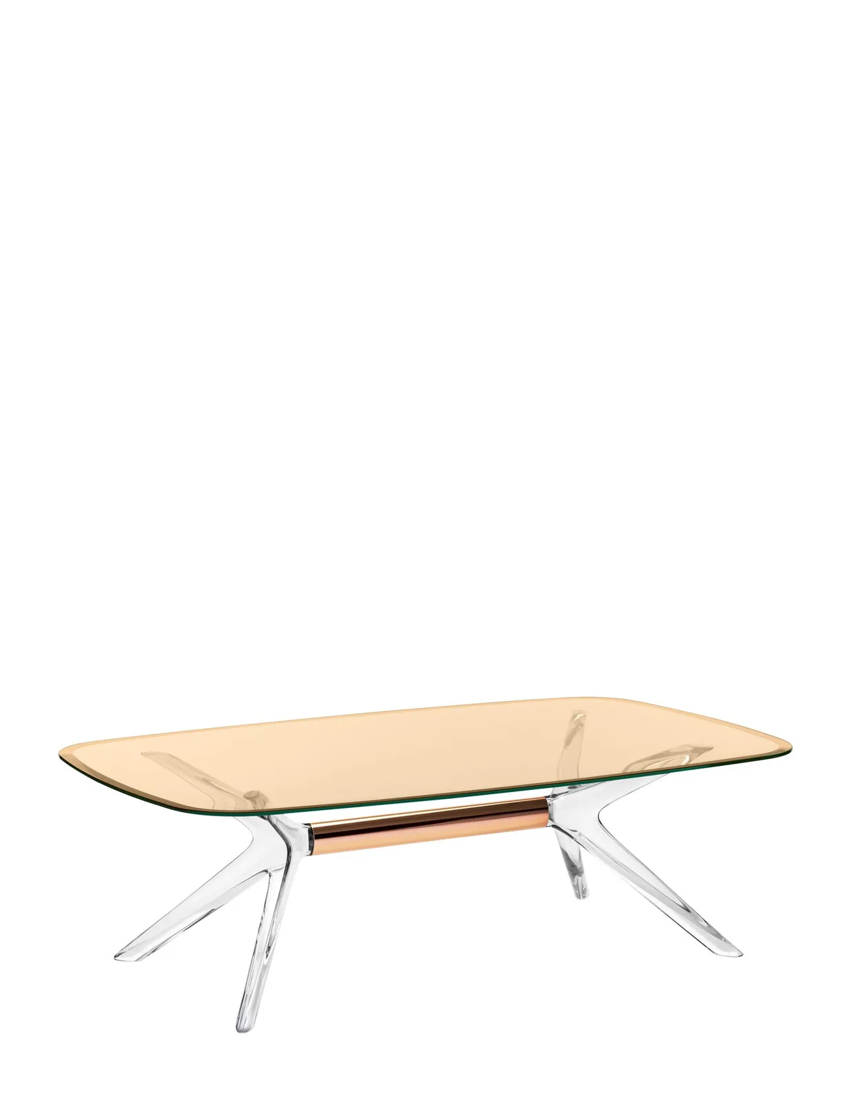 Стол журнальный Blast (коричневый/бронзовый) 130см Kartell, арт. 4096/G3 — изображение товара 2