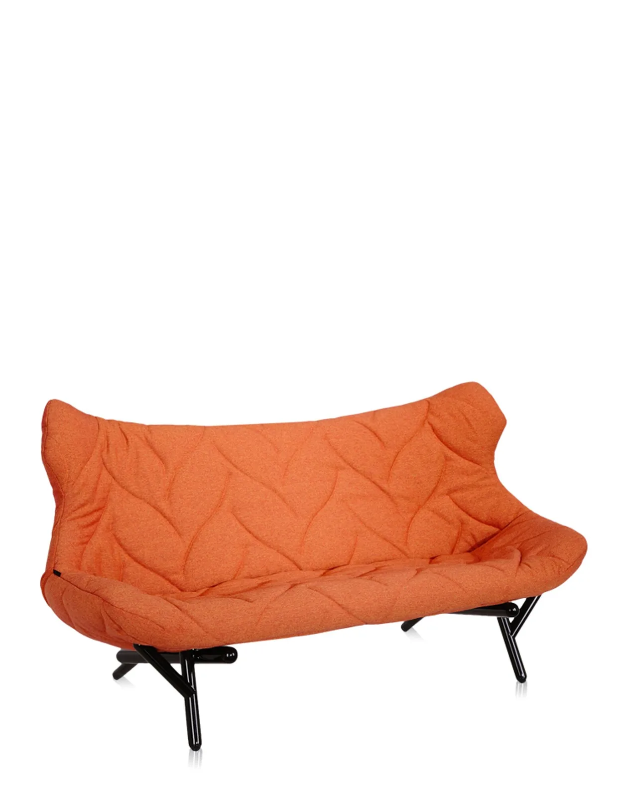 Диван Foliage (оранжевый/черный) Kartell, арт. 6085/NB — изображение товара 2